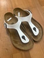 Birkenstock - Weiß Größe 40 Düsseldorf - Heerdt Vorschau
