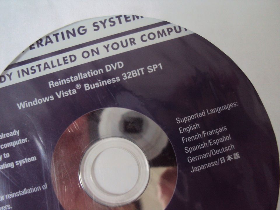32 Bit Betriebssystem Windows Vista CD - DVD in Hannover