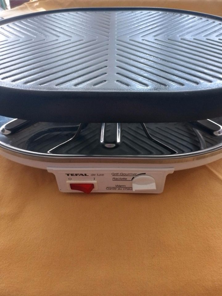 Tefal Gourmet-Set de Luxe, Raclette, Grill, Warmhalteplatte in Greifswald