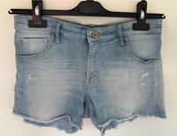 Kurze Hose Jeans Shorts Baumwolle Elasthan 170 H&M blau Sommerhos Nordrhein-Westfalen - Lengerich Vorschau