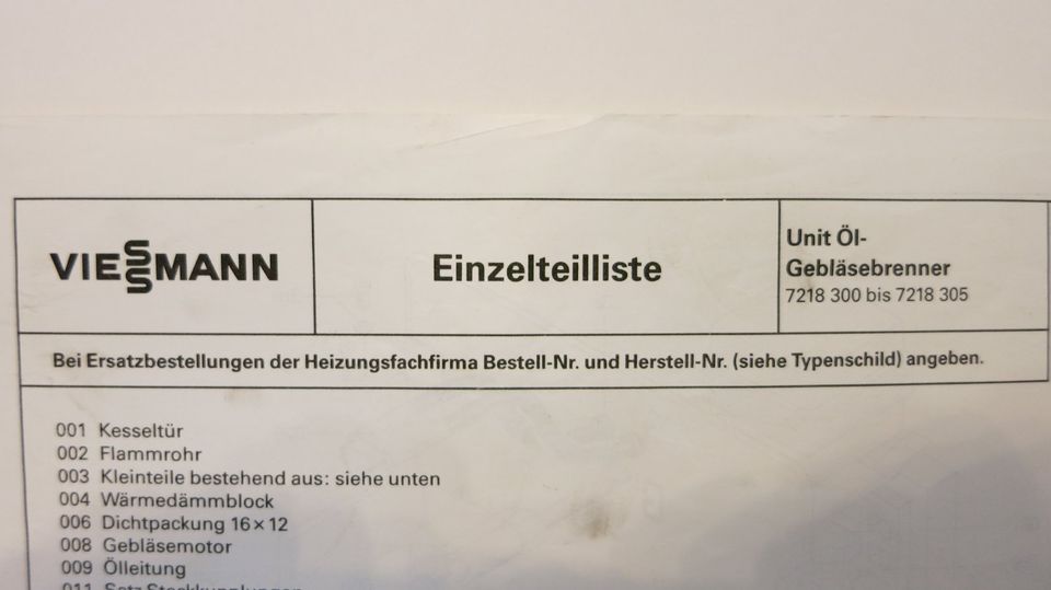 1 Viessmann Düsenhaltereinsatz VEII No-Air-Scheibe in Plankstadt