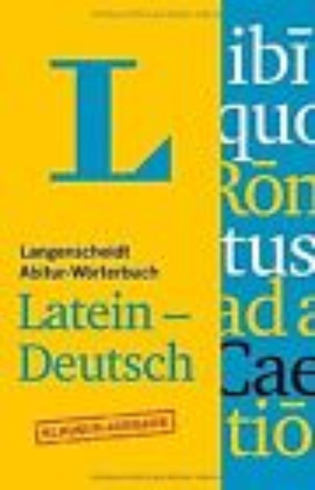 Langenscheidt Abitur-Wörterbuch Latein-Deutsch Klausur-Ausgabe in Bielefeld