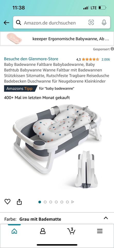 Babybadewanne neu in Kaarst