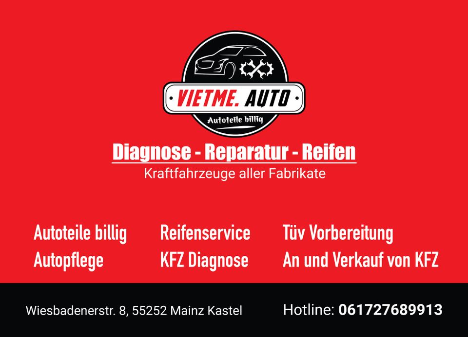 Autowerkstatt / Kfz Service günstig und schnell ohne Termin!!! in Wiesbaden