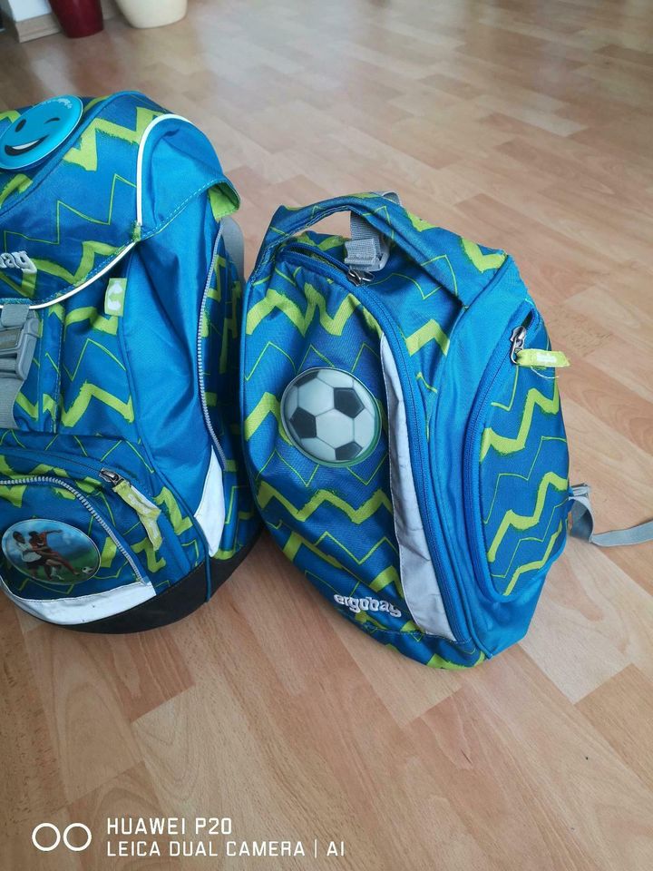 Ergobag Schulranzen mit Sportrucksack in Schkopau