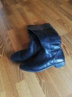 schwarze Lederstiefel von Tamaris Gr 37 Bayern - Eching (Niederbay) Vorschau