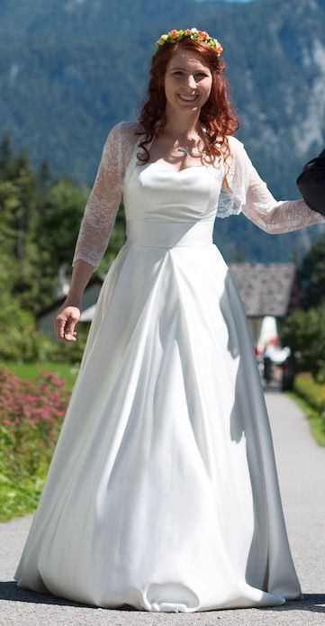 Hochzeitskleid zu verkaufen in Kirchanschöring