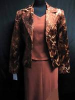 Jacke + Top + Rock - Set - Anzug 44 2XL - Brustumfang 102 cm Berlin - Hellersdorf Vorschau