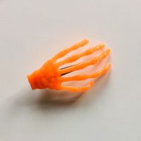 Killerkirsche Skelett Hand Haarspange orange Neu Kreis Ostholstein - Fehmarn Vorschau