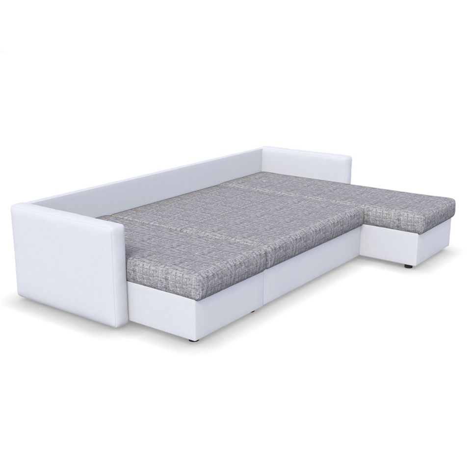 ⭐️ GARANTIERT DER BESTE PREIS ⭐️ / ❌ SOFORT ABHOLBEREIT / ✅ NEU - Eckcouch oder U - Form mit FEDERKERN Schlaffunktion Bettkasten Sofa Sessel Hocker Wohnlandschaft in Wittenburg