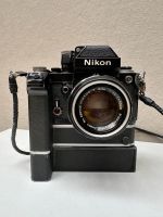 Nikon F2 Photomotiv Motor MD-2 MB-1 Nikkor 1:2.8 24mm Photomatic Frankfurt am Main - Ostend Vorschau