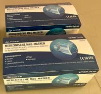 2x 50 Stück OP Masken medizinische Mund-Nasen-Schutz Masken Nordrhein-Westfalen - Oerlinghausen Vorschau