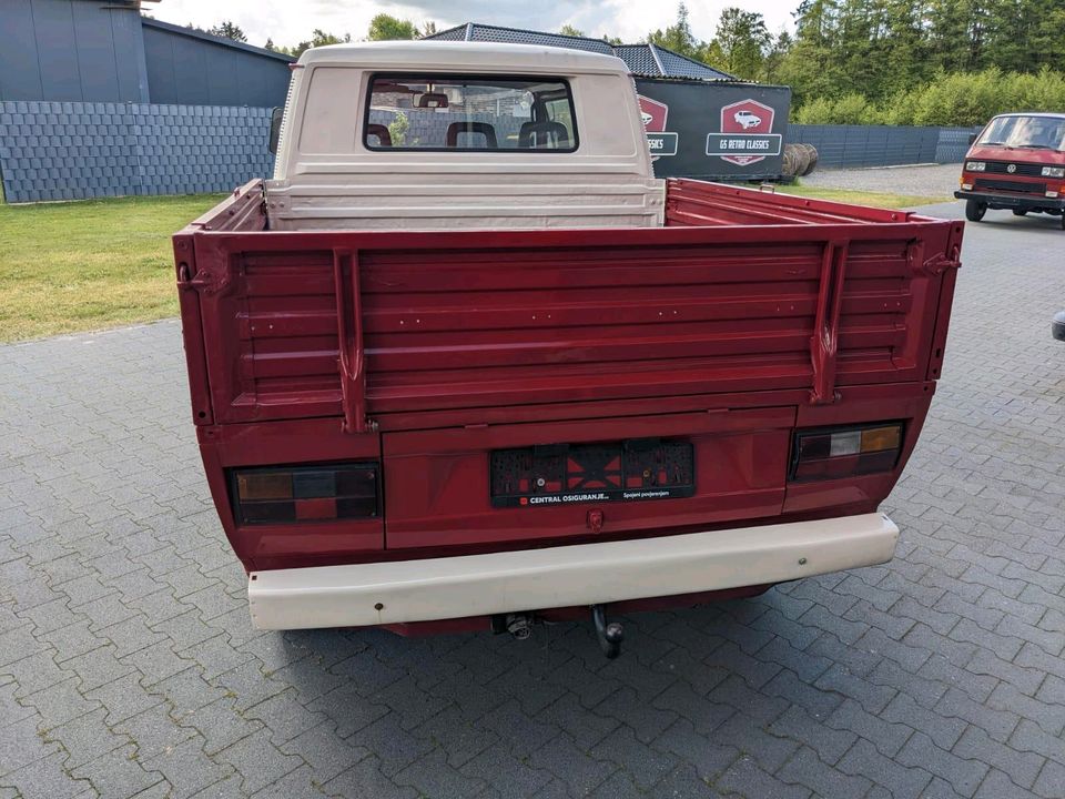 VW T3 Doka Bj 1983 / 1.6D / Oldtimer, VW T3 Doppelkabine-Pritsche in Lengerich