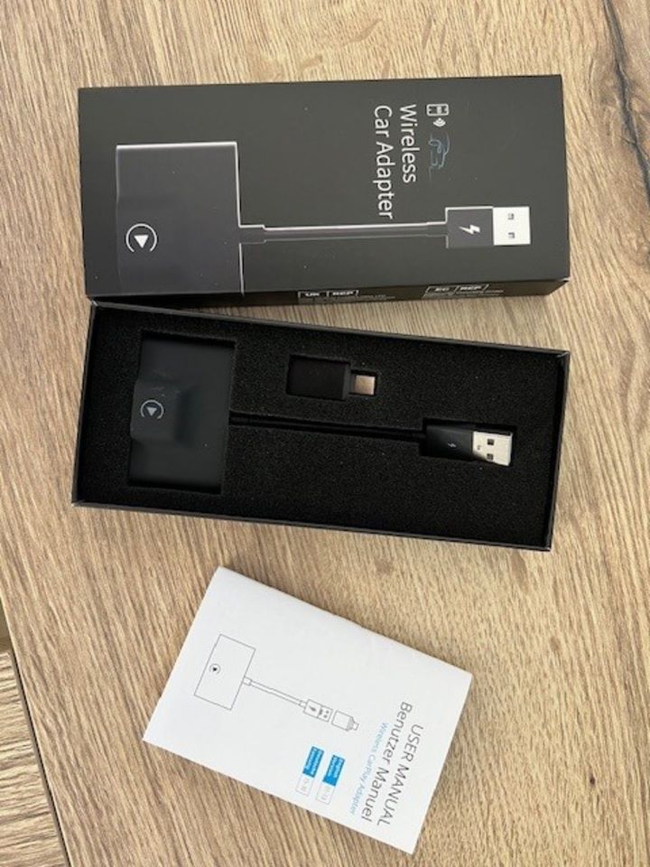 Sixriver CarPlay Wireless Adapter, 2024 NEU! Für iOS ab 10.0 in Trittau