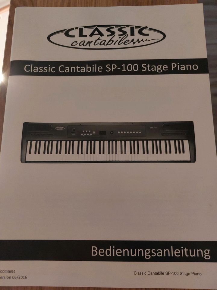 Stage Piano Klavier  Classic Cantabile SP 100 in Dingolfing