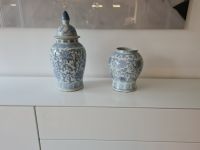 Blau Weiße Deckel Vase & Vase  ohne Deckel Manufaktur Flamant Bochum - Bochum-Wattenscheid Vorschau