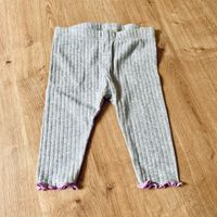 Topomini Leggings Rollsaum grau flieder Gr. 62 Nordrhein-Westfalen - Herne Vorschau