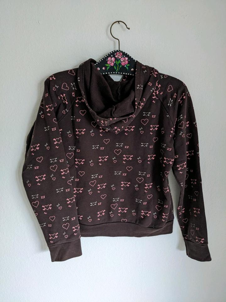 Pullover Sweatshirt Sweater Pulli braun y2k 2000er 00er XS in Oyten
