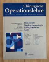 Buch Chirurgische Operationslehre Band 5:Peritoneum/Leber/Milz Schleswig-Holstein - Flensburg Vorschau