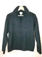 H&M S 36 Polo Sweatshirt Strickpullover Pulli schwarz mit Kragen Bayern - Pfeffenhausen Vorschau