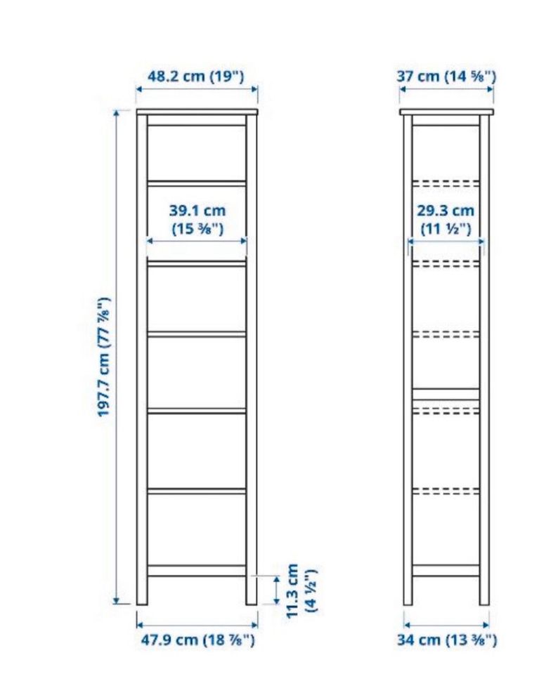 Ikea Hemnes Regal schmal massivholz  Lieferung möglich in Berlin