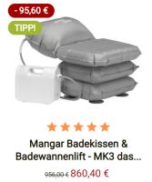 Mangar Badekissen & Badewannenlift - MK3 das neue Modell NEU Brandenburg - Hohen Neuendorf Vorschau