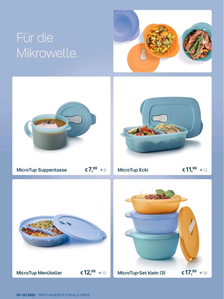 Tupperware MicroTup Small Set of 3