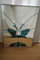 Handgefertigter Spiegel Paradiesvogel Tiffany Stil 93,5 x 69.0 cm Aubing-Lochhausen-Langwied - Aubing Vorschau