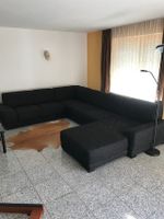 Couch - Stoff/schwarzt - U-Form 350x260cm Bayern - Kissing Vorschau