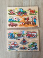 Zweier-Set Eichhorn Puzzle Holz Bauernhof Fahrzeuge Hessen - Wiesbaden Vorschau