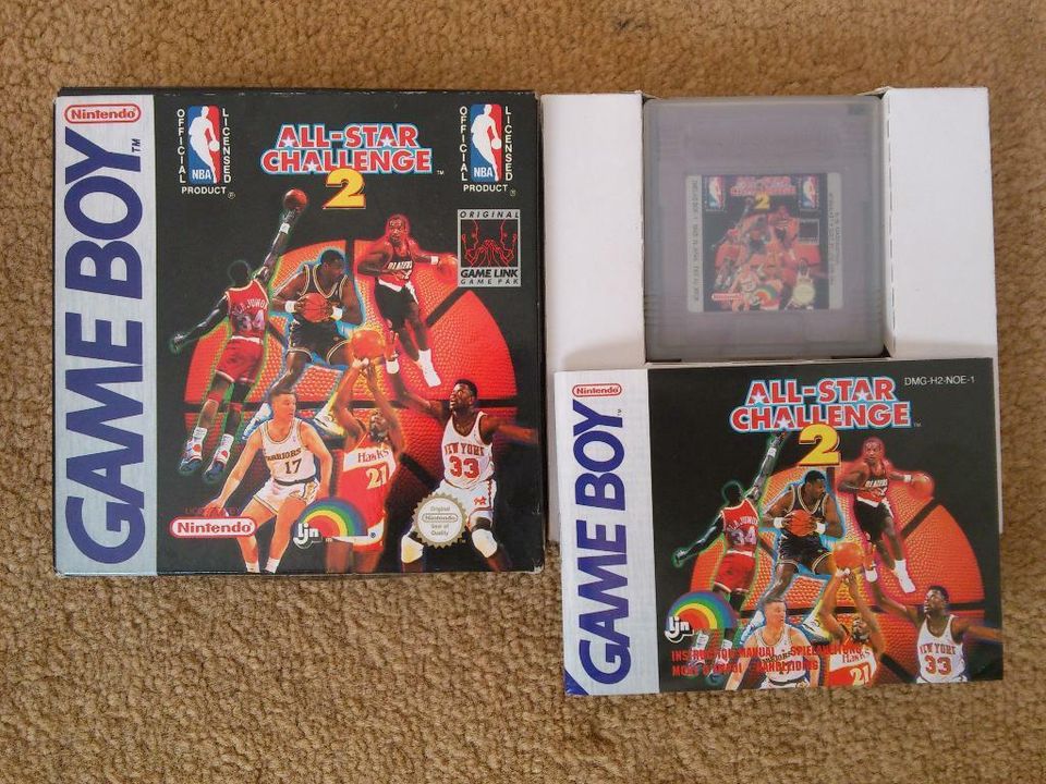 Nintendo Game Boy Spiel NBA All-Star Challenge 2 + OVP+ Anleitung in Hannover