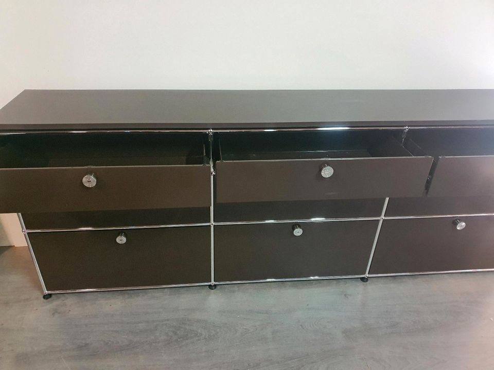 Original Usm Haller Sideboard mit Glasablage in Marburg