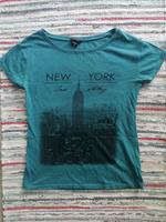 Blaugrünes Amisu New York T-Shirt Hessen - Hüttenberg Vorschau