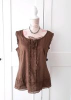 NEU☆Bluse Top Shirt Sommerbluse Street One Philien Gr. 40 braun Saarbrücken-Mitte - St Johann Vorschau