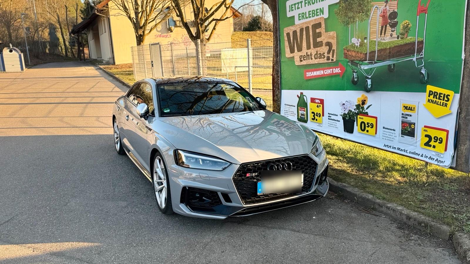 Abbildung des Autos AUDI RS5 Nardograu