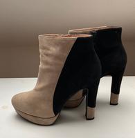 Café Noir Stiefelette zweifarbig schwarz beige Gr. 38 Brandenburg - Hoppegarten Vorschau