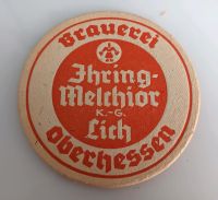 Licher Brauerei Hessenquell Pilsner Jhring Melchior  Bierdeckel Hessen - Heuchelheim Vorschau