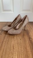 Damen Pumps/Absatzschuhe/High Heels Pfennigabsatz rosé Gr. 40 Bayern - Priesendorf Vorschau