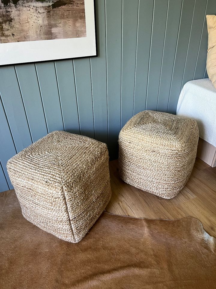 Westwing Pouf Bono aus Jute in Kiel