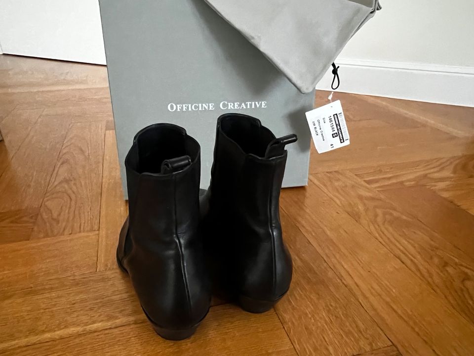 Top! OFFICINE CREATIVE Stiefeletten, Gr. 41, LP: 550 EUR in Düsseldorf