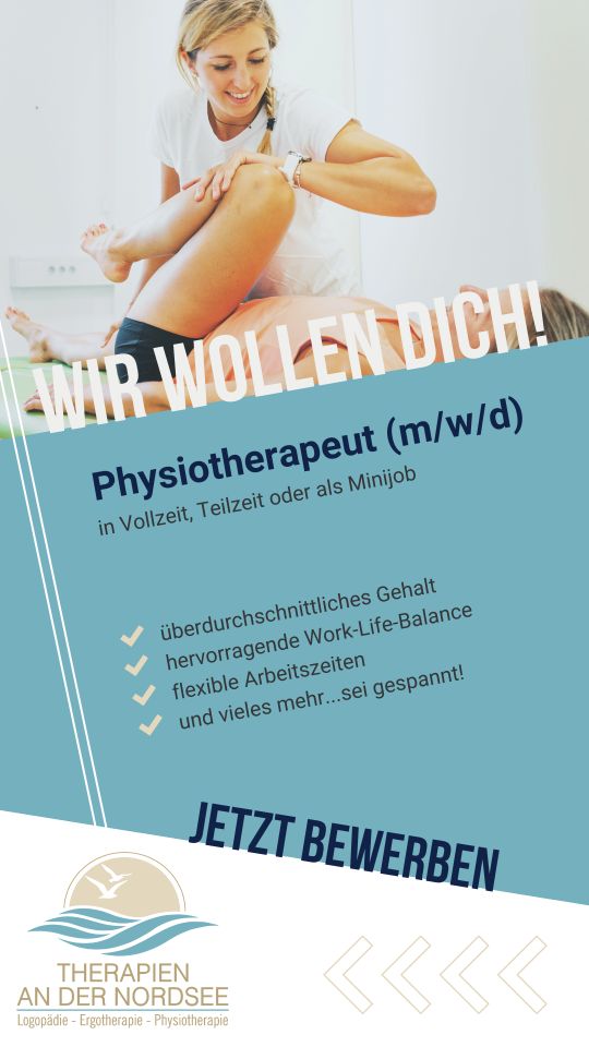 Physiotherapeut (m/w/d) in Voll-/Teilzeit gesucht in St. Michaelisdonn