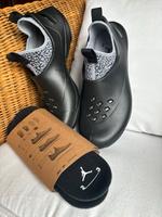 Nike Jordan System 24 schwarz Sandalen 42/5 Extra Sohlen Hessen - Bürstadt Vorschau
