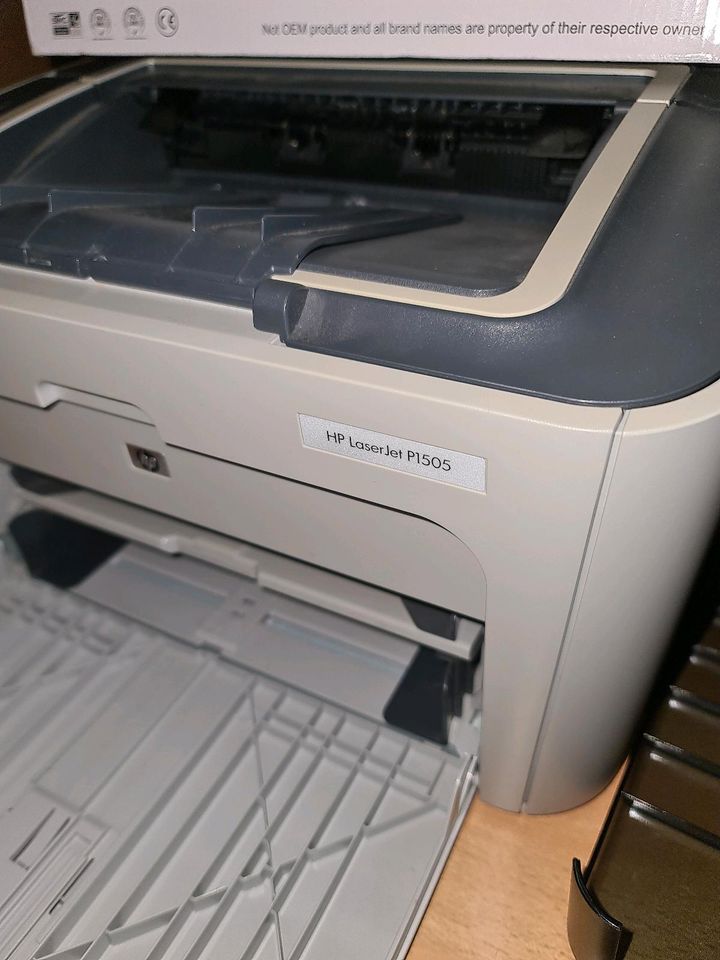 Hp LaserJet P1505 Drucker (kein Verbindung mit Smartphone Defekt) in Asbach-Bäumenheim