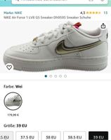 Original Nike Air Force 1LV8 GS, Größe 39 Essen - Schonnebeck Vorschau