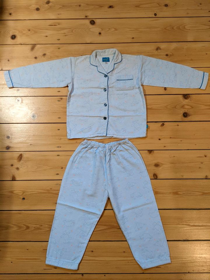 Schlafanzug Pyjama Flanell Gr.110/116 in Dresden