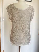 Bluse / Top von TAIFUN cremefarbenen mit Blumen Gr. 38 NEU Bayern - Dittelbrunn Vorschau
