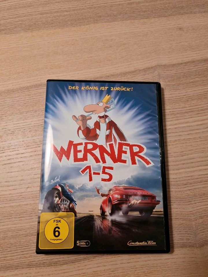 DVD-Set Werner Der König ist zurück 1-5 in Flensburg