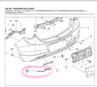 Zierblende F Auspuff Opel Astra J Thüringen - Gera Vorschau