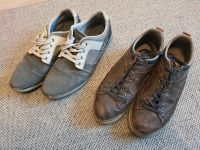 2 Paar Herren Halbschuhe 45 / 46 Freizeitschuh braun grau Mustang Baden-Württemberg - Kirchheim am Ries Vorschau