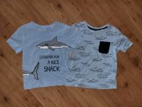 2er Set Topolino T-Shirt 110 maritim Hai Shark blau Hessen - Niddatal Vorschau
